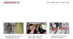 Desktop Screenshot of jesusdaily.com